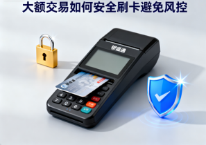 银盛通POS机:POS机大额交易如何安全刷卡避免风控?