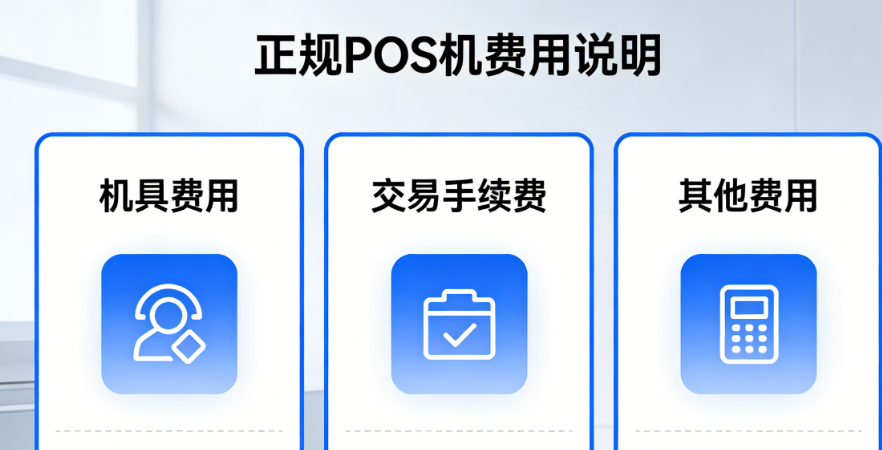 正规POS机有哪些费用？