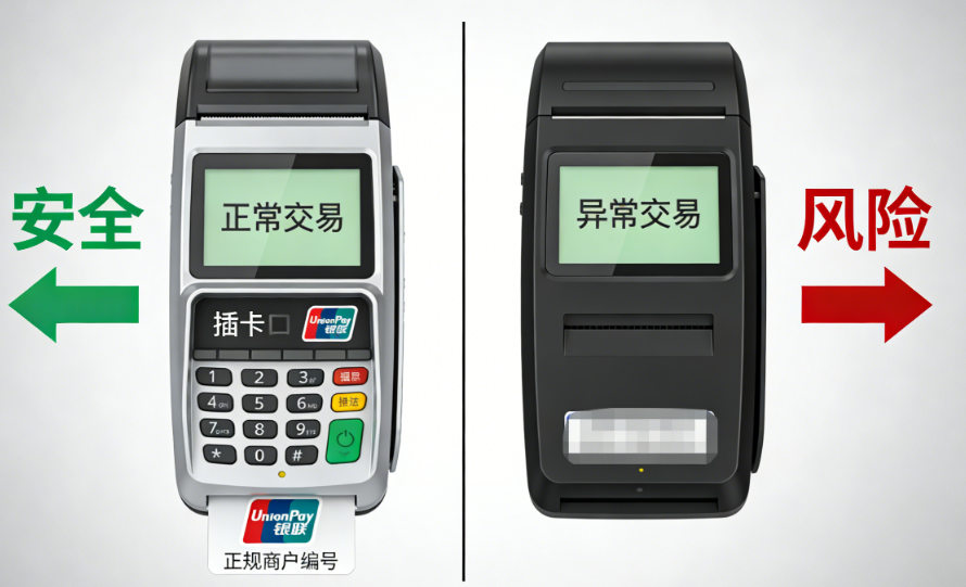 正规POS机与风险机器的区别：选错可能封卡丢钱，商户必看避坑指南！