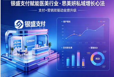 银盛支付赋能医美行业:思美妍私域增长心法,支付+营销驱动业绩升级!