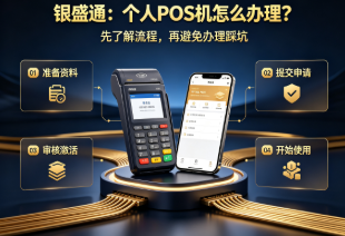 银盛通:个人POS机怎么办理?