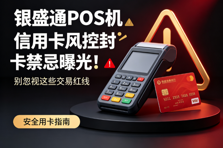 银盛通POS机:信用卡风控封卡禁忌曝光!
