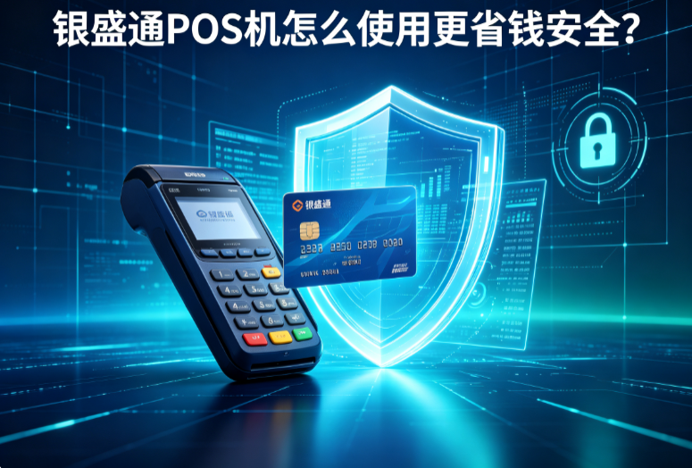银盛通POS机怎么使用更省钱安全?