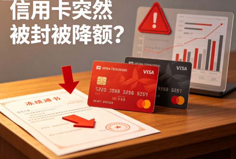 信用卡突然被封被降额?这8个刷卡习惯最容易触发风控!