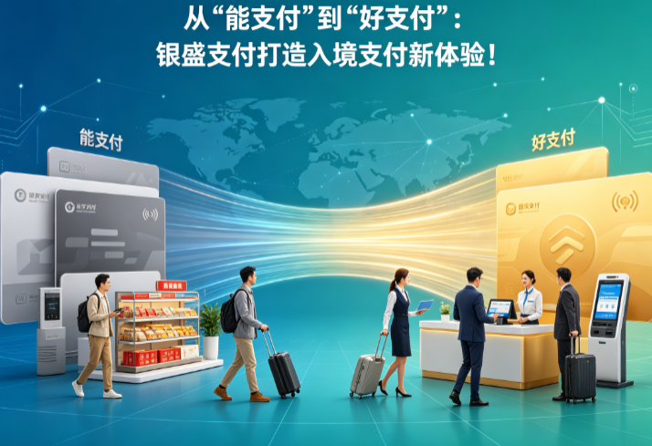 从“能支付”到“好支付”:银盛支付打造入境支付新体验!