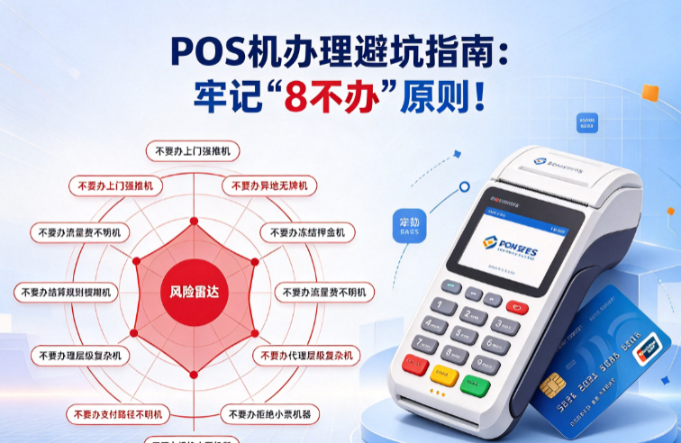 POS机办理避坑指南:牢记“8不办”原则!
