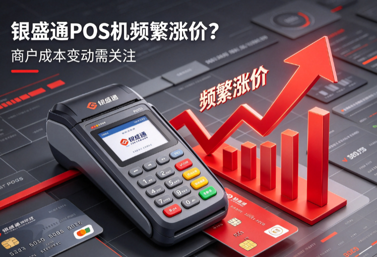 银盛通POS机频繁涨价?